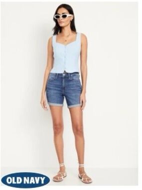 Old Navy Mid-Blue Denim Shorts